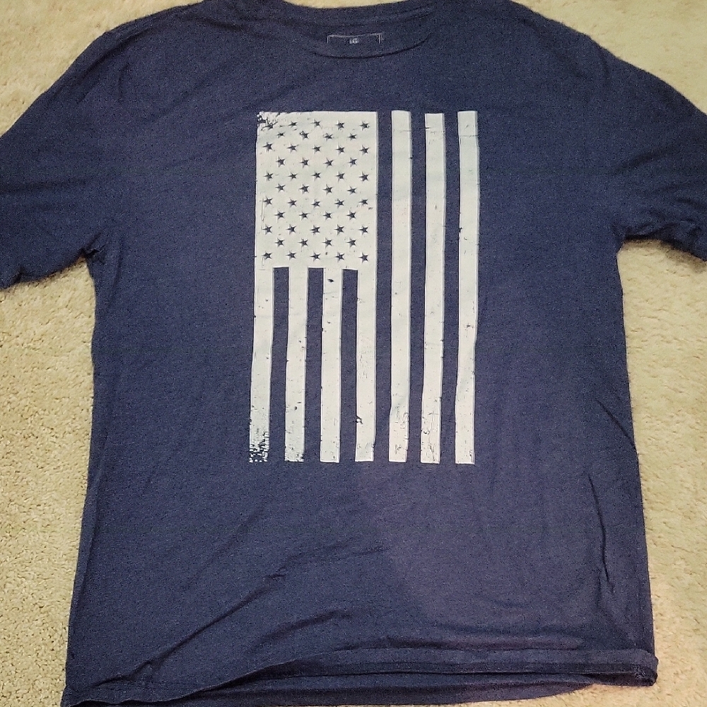 Navy Blue Graphic T-Shirt